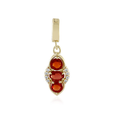 9K Tanzanian Ruby Gold Pendant