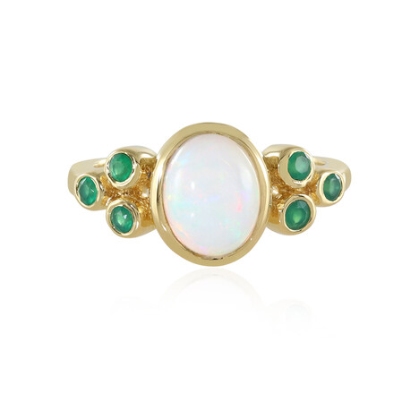 Zilveren ring met een Welo-opaal