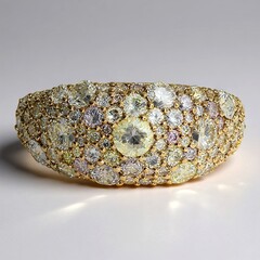 Anello in oro con Diamante Fancy SI2 (CIRARI)