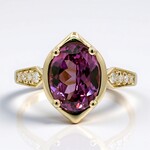 Anello in oro con Rodolite (CIRARI)