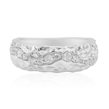 Anello in argento con Zircone (MONOSONO COLLECTION)