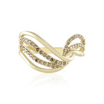 I2 Champagner-Diamant-Goldring (de Melo)