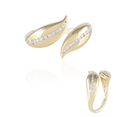 Anillo en oro con Diamante IF (G)  (de Melo Gold)