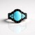 Anello in argento con Turchese Sleeping Beauty (Faszination Türkis)