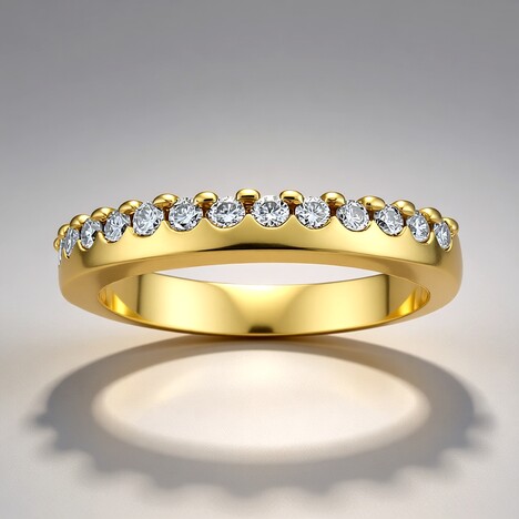Bague en or et Diamant SI1 (G) (Annette)