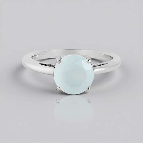Anello in argento con Opale Paraiba