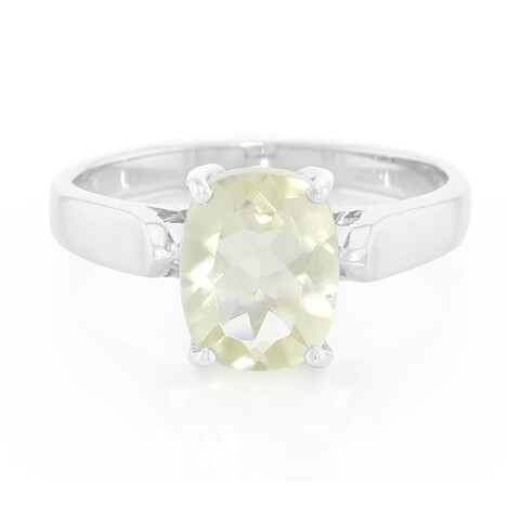 Anello in argento con Ortoclasio