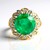Anello in argento con Smeraldo pozzo D8 (Gems en Vogue)