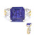 Tanzanite Silver Ring (Gems en Vogue)