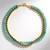 Collana in argento con Amazzonite (Riya)