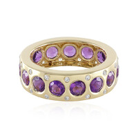 Anillo en oro con Amatista de Siberia (de Melo)