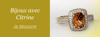 Bijoux avec Citrine