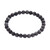 Silberglanz-Obsidian-Armband