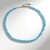 Collana in argento con Topazio Blu Cielo