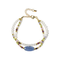 Bracciale in argento con Cianite (Riya)