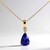 Collana in oro con Tanzanite AAA (CIRARI)