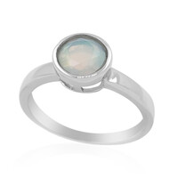 Anello in argento con Opale di Welo