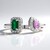 Anello in oro con Smeraldo Zambia AAA (CIRARI)