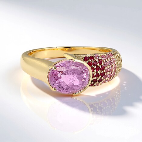 Anello in oro con Kunzite Patroke (Adela Gold)