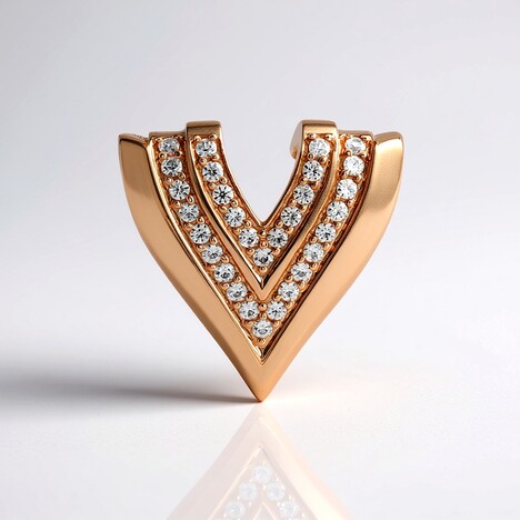 Ciondolo in argento con Zircone (MONOSONO COLLECTION)