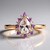 Anello in oro con Morganite AAA (CIRARI)