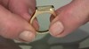 Zilveren ring met een groene amethist