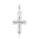 Zilveren hanger met I1 (G) Diamanten (Annette)