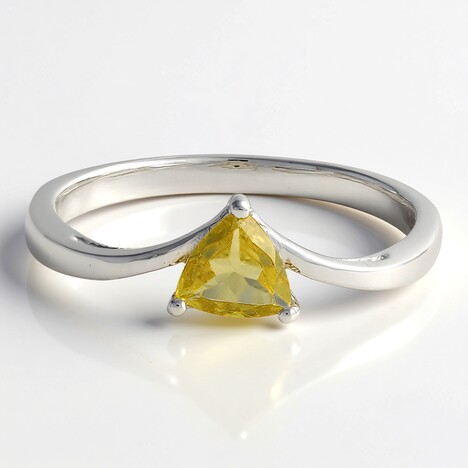 Anello in argento con Apatite Xia