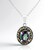 Collana in argento con Quarzo Mistico