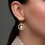 Pendientes en plata con Perla blanca Freshwater