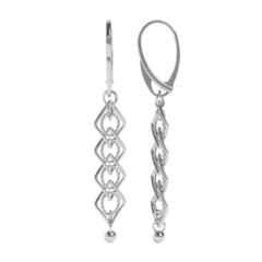 Orecchini in argento (Bali Barong)