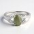 Anello in argento con Labradorite