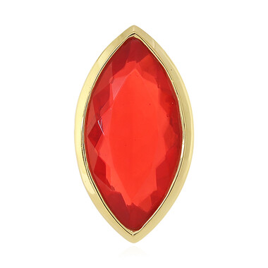 Colgante en plata con Ópalo rojo de Etiopía (MONOSONO COLLECTION)