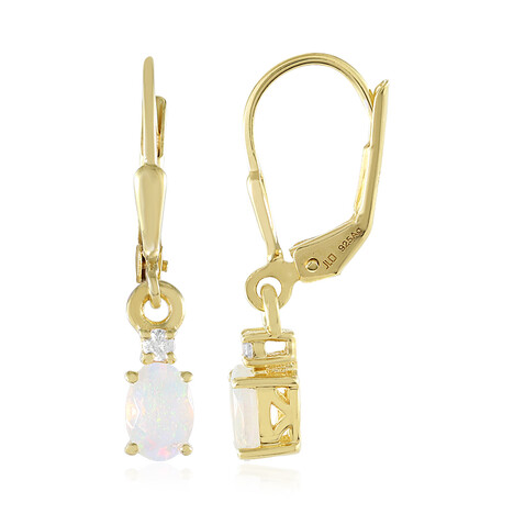 Welo-Opal-Silberohrringe