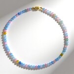 Collana in argento con Acquamarina Brasiliana (Adela Silber)