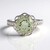 Anello in argento con Ametista Verde (Ornaments by de Melo)