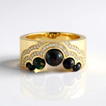 Bague en argent et Opale Mezezo (de Melo Essence)