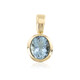 9K Santa Maria Aquamarine Gold Pendant (CUSTODANA)
