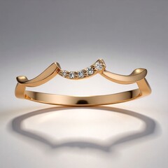 Anello in oro con Diamante Rose de France SI1 di Argyle