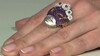 Zilveren ring met een parelmoer (Gems en Vogue)
