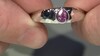 Bague en argent et Tourmaline rose du Brésil  (Pallanova)