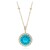 Collier en or et Turquoise Sleeping Beauty (CIRARI)