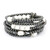 Bracelet en argent et Hématite (Dallas Prince Designs)
