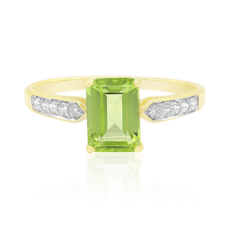Anello in oro con Peridoto