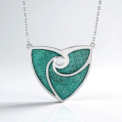 Collana in argento (Adela Silber)