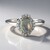 Anello in argento con Labradorite rosa Maniry
