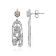 Welo-Opal-Silberohrringe (MONOSONO COLLECTION)