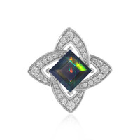 Pendentif en argent et Opale Mezezo (Adela Silber)