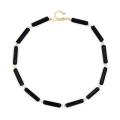 Collar en plata con Shungita