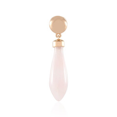 Pendentif en argent et Quartz rose